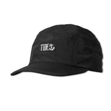 Load image into Gallery viewer, Angler Cap - Stealth, lightweight black fishing cap with breathable fabric and soft brim for sun protection.