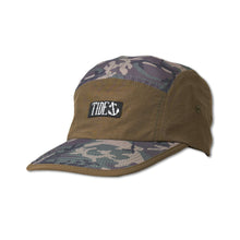 Load image into Gallery viewer, Angler Cap in camo design, 100% spandex for flexibility and breathability, ideal for fishing and outdoor activities.