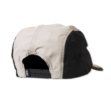 Load image into Gallery viewer, Back view of the Angler Cap in Carbon, showcasing lightweight, breathable fabric and adjustable strap for comfort.