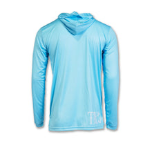 Load image into Gallery viewer, Blue Hooded Fishing Jersey