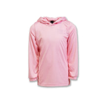 Load image into Gallery viewer, Kids Pink Hooded Fishing Jersey