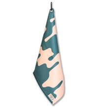 Load image into Gallery viewer, Melt Multi-Purpose Towel in a camo design, ideal for fishing, boating, and outdoor adventures.