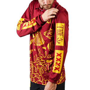 Tide x XXXX Maroon Collab Jersey